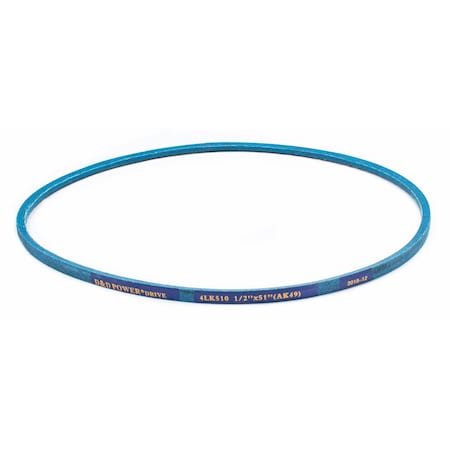 D&D 4LK510 51" Outside Length, 1/2" Top Width, 1 Ribs 4LK510